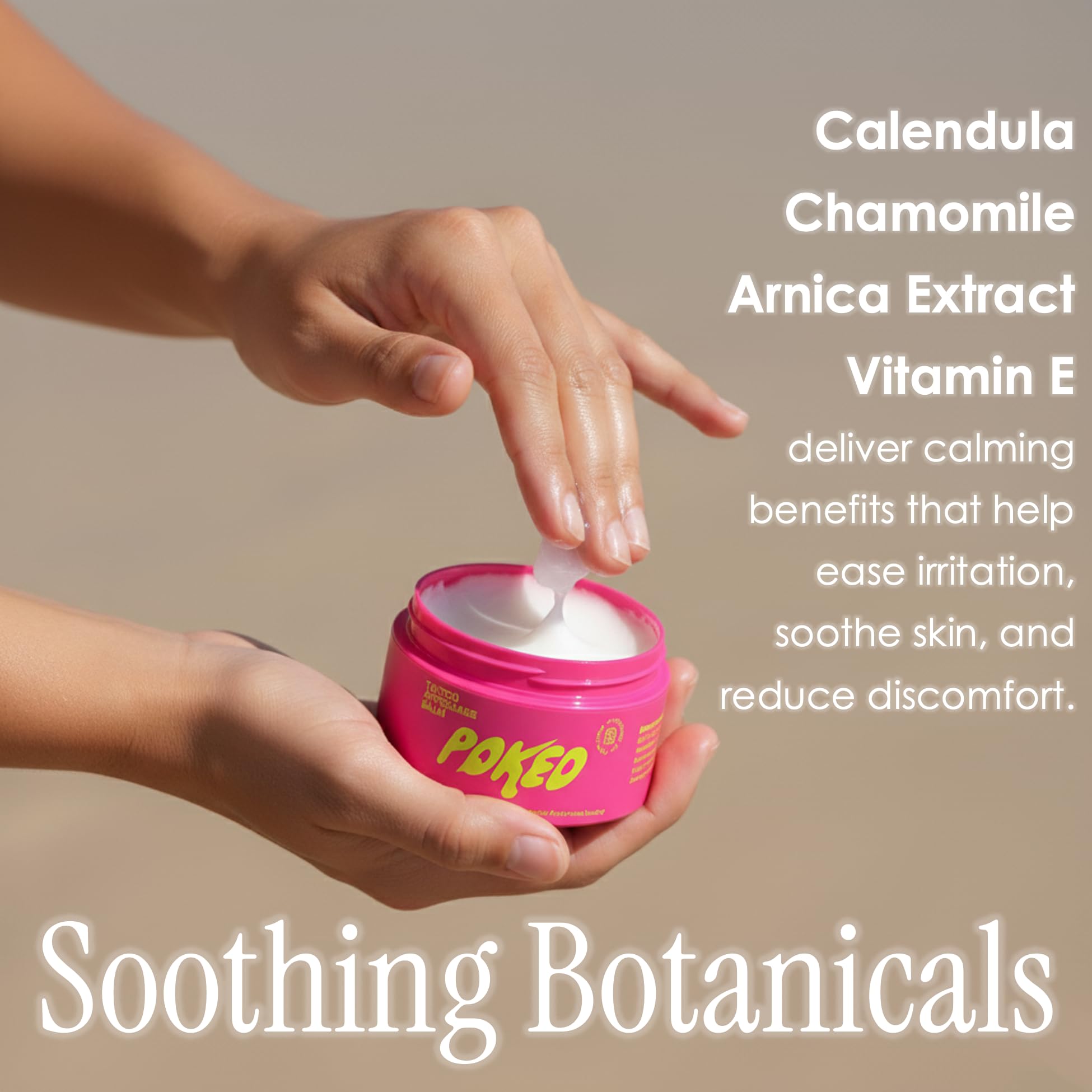 Poked Tattoo Aftercare Kit Duo | Cleansing Soap and Plush Balm with Soothing Botanicals, Natural Skin Purifiers & Powered by Peptides